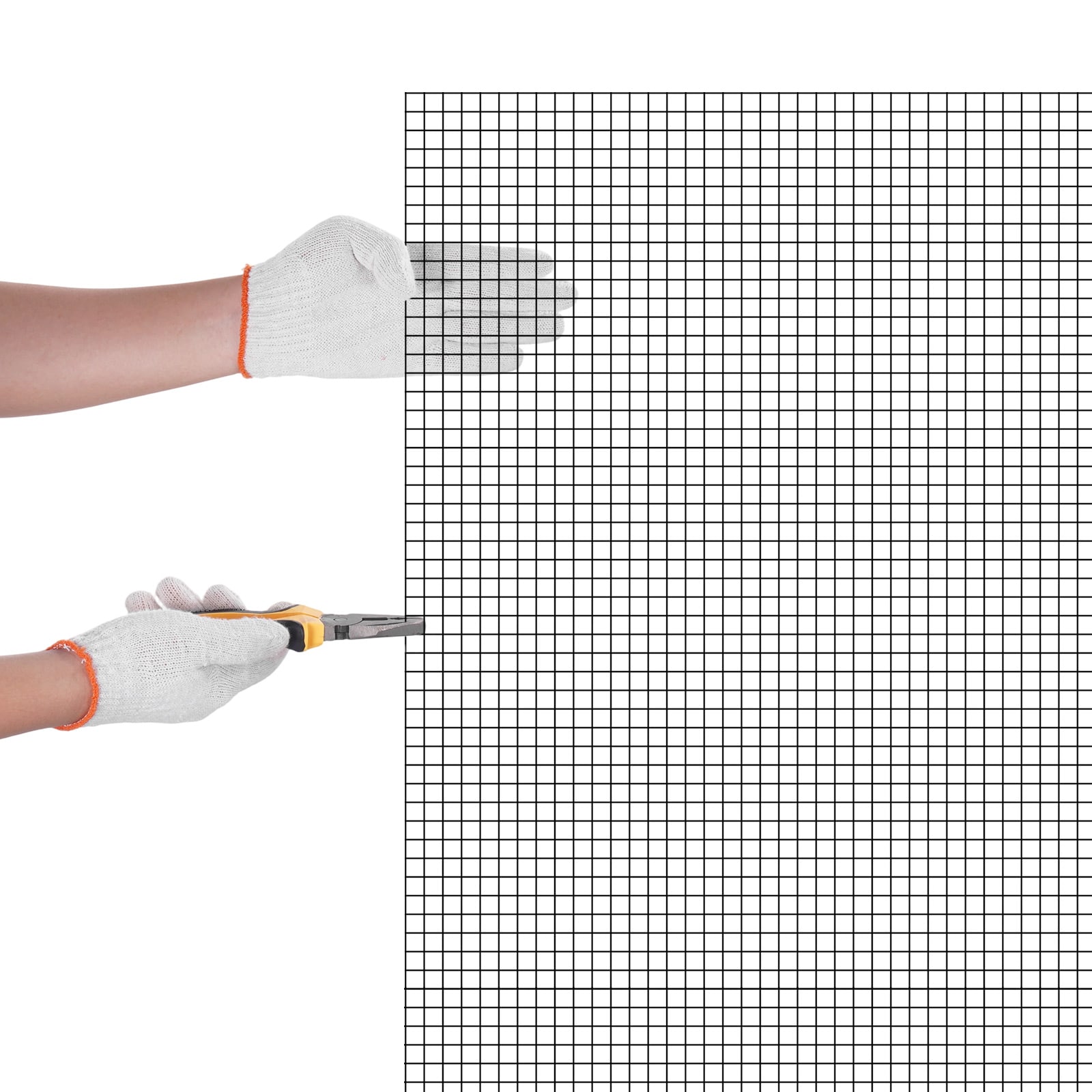 Galvanised Hardware Cloth Wire Mesh Roll Heavy Duty Garden Fencing_voghion.com